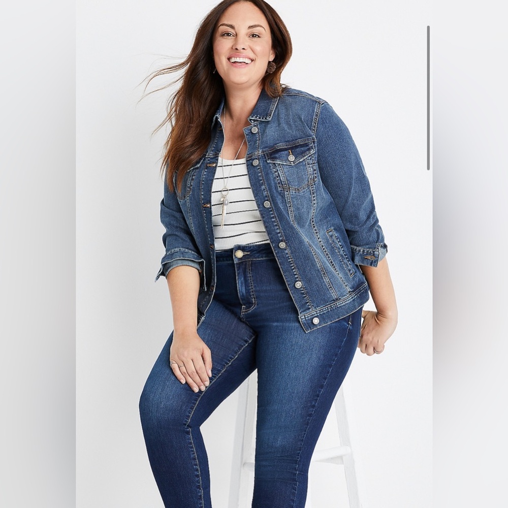 Maurices | Dark Sandblast Denim Jakcket